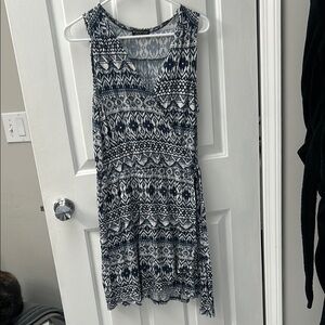 Papermoon Black and White Patterned Dress